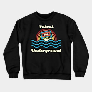 velvet cassette Crewneck Sweatshirt